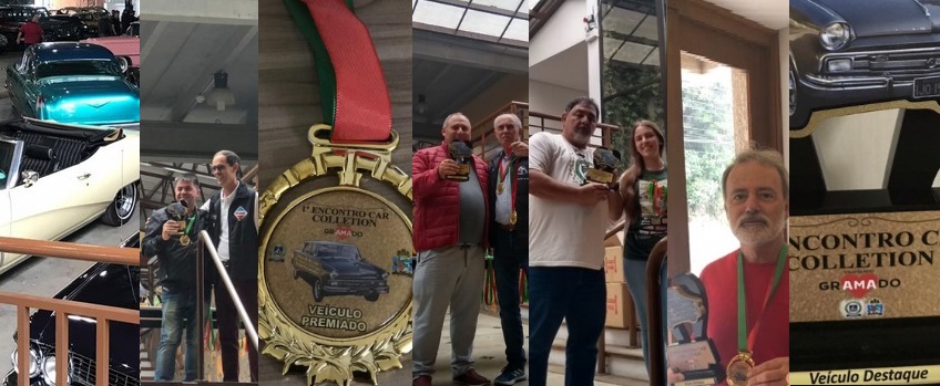 Veteran Car Sul Catarinense participou e faturou quatro (04) prêmios destaque no 1° ENCONTRO CAR COLLECTION realizado de 08 a 10 de março de 2019 em GRAMADO/RS