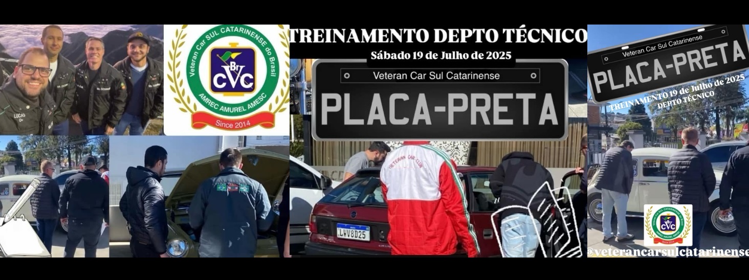 Veteran Car Sul Catarinense participou do Workshop da FBVA capacita&ccedil;&atilde;o de Avaliadores para Emiss&atilde;o de Certificado de Originalidade para Ve&iacute;culos de Cole&ccedil;&atilde;o dia 19 de julho de 2025 em Lages/SC	