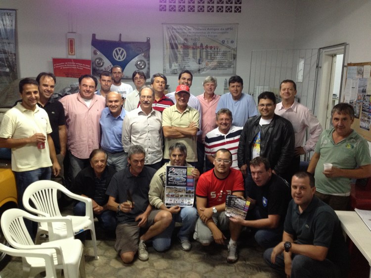 Veteran Car Sul Catarinense visita o KAFER CLUBE de Florianópolis/SC e formaliza convite ao clube.